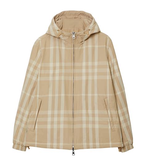 Burberry check stretch jacket